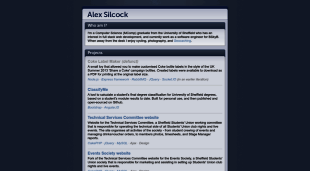 alexsilcock.net