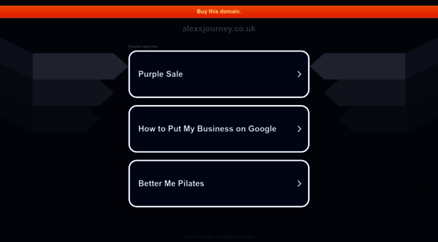 alexsjourney.co.uk