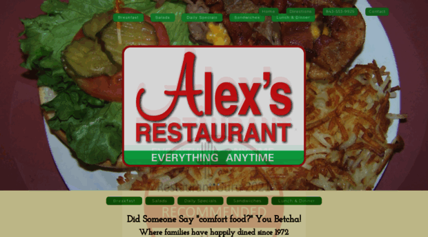 alexsrestaurants.com