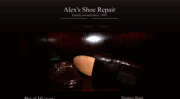 alexsshoerepair.com