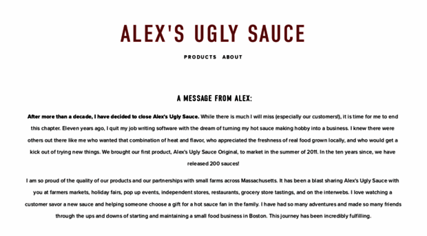 alexsuglysauce.com