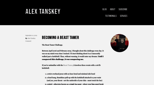 alextanskey.com