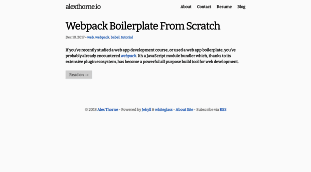 alexthorne.io