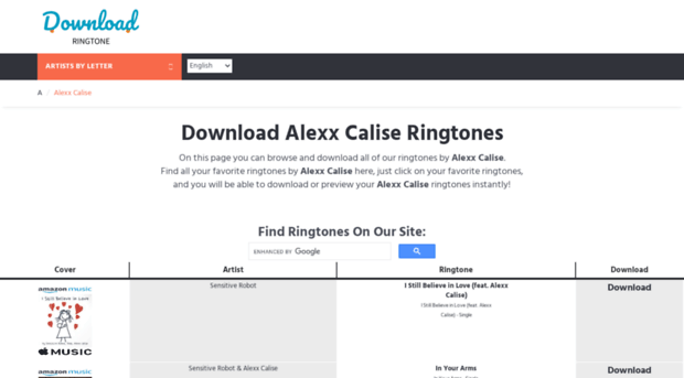 alexxcalise.download-ringtone.com