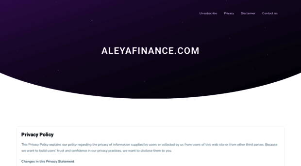 aleyafinance.com