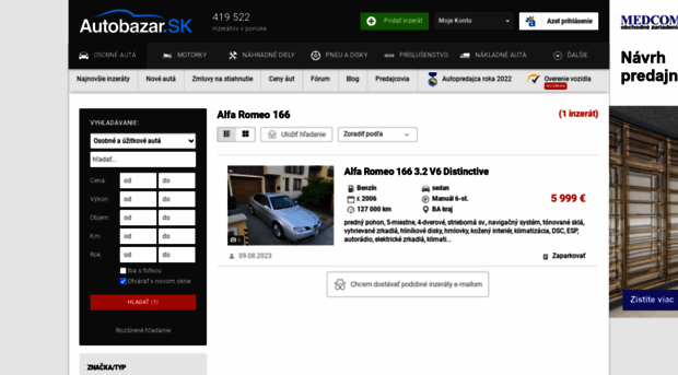 alfa-romeo-166.autobazar.sk