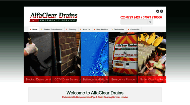 alfacleardrains.com