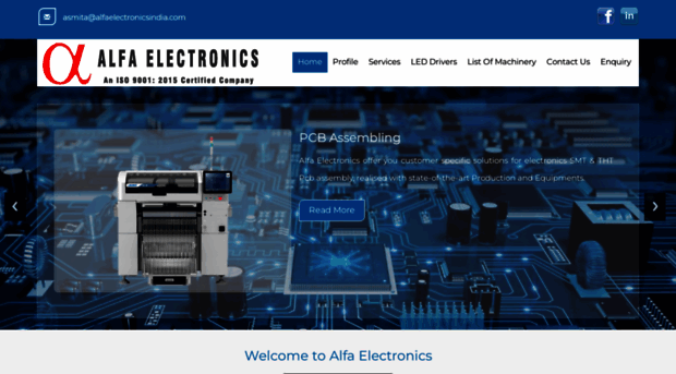 alfaelectronicsindia.com