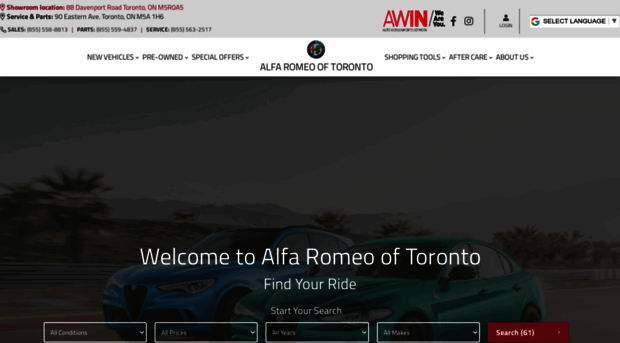 alfaromeooftoronto.ca