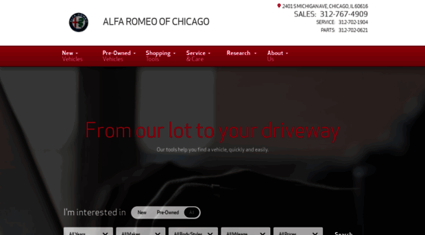 alfaromeousaofchicago.com