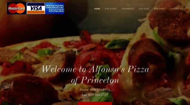 alfonsospizzaofprinceton.com