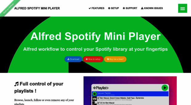 alfred-spotify-mini-player.com