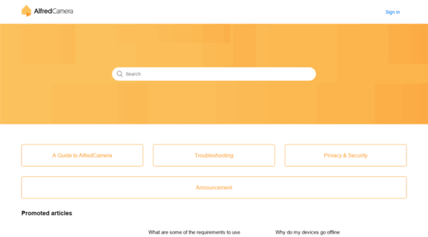 alfredcamera.zendesk.com