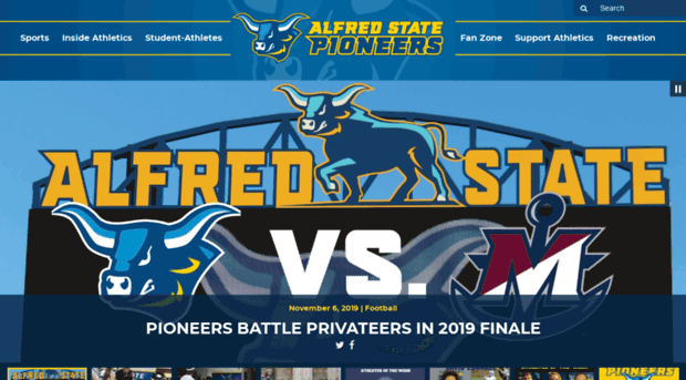 alfredstateathletics.com