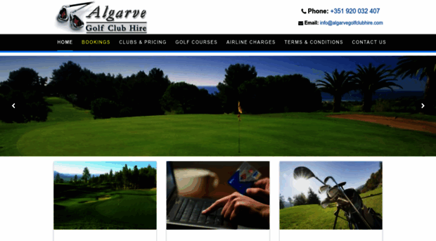 algarvegolfclubhire.com