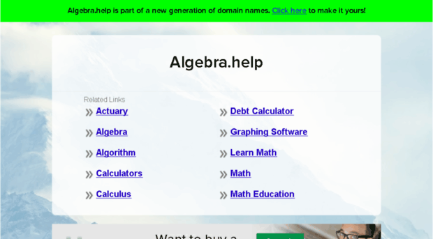 algebra.help