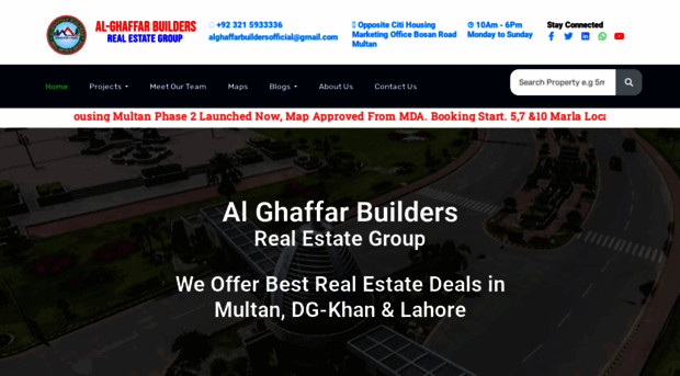 alghaffarbuilders.com