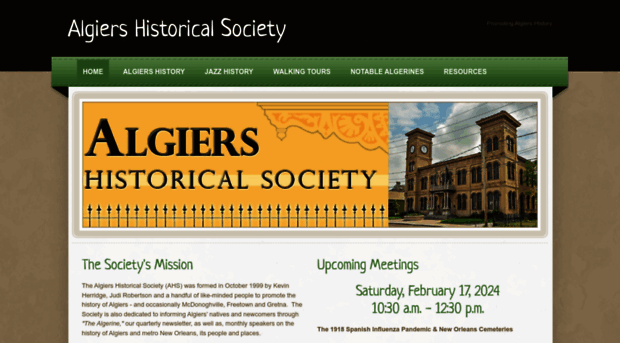 algiershistoricalsociety.org