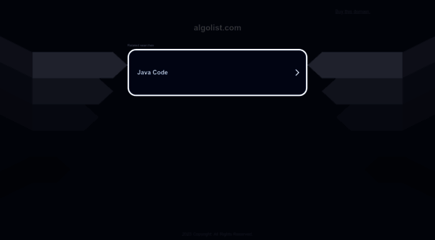 algolist.com