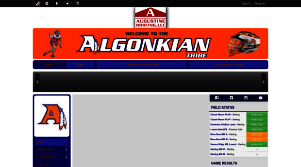 algonkianlacrosse.org