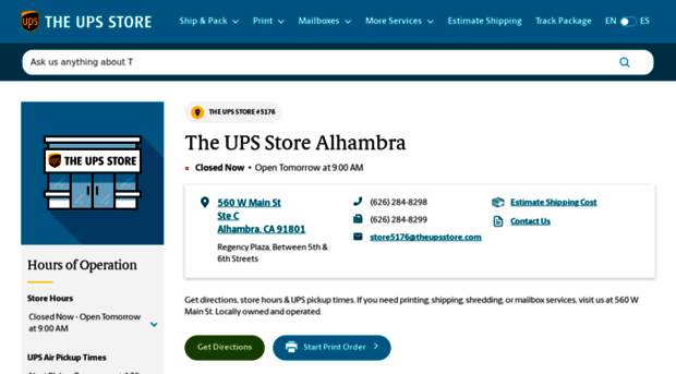 alhambra-ca-5176.theupsstorelocal.com