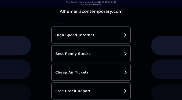 alhumairacontemporary.com