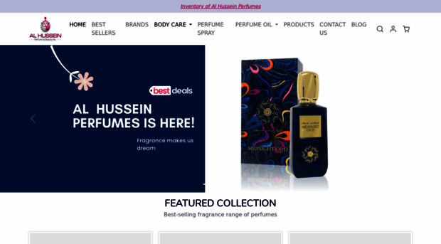 alhusseinperfumes.com