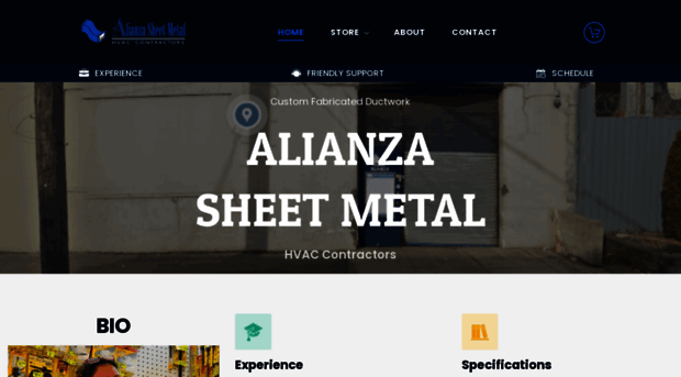 alianzasheetmetal.com