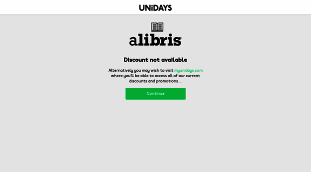 alibris.myunidays.com