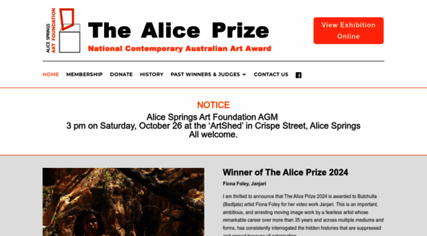 aliceprize.com