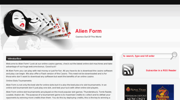 alienform.net