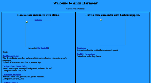 alienharmony.com