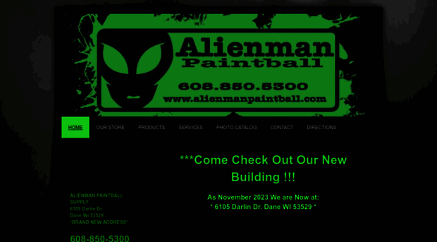 alienmanpaintball.com