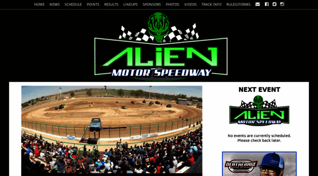 alienmotorspeedway.com