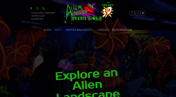 alienvacationminigolf.com