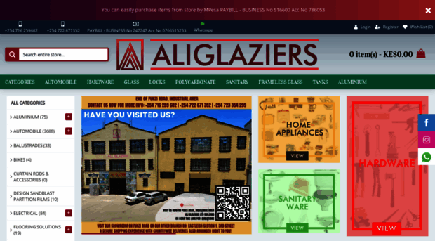 aliglaziers.co.ke