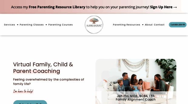 alignedparentingservices.com