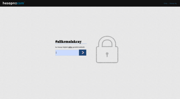 alikemalakcay.hesapno.com