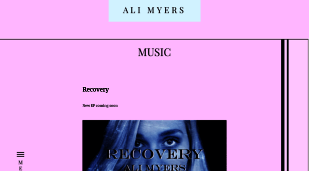 alimyersmusic.com