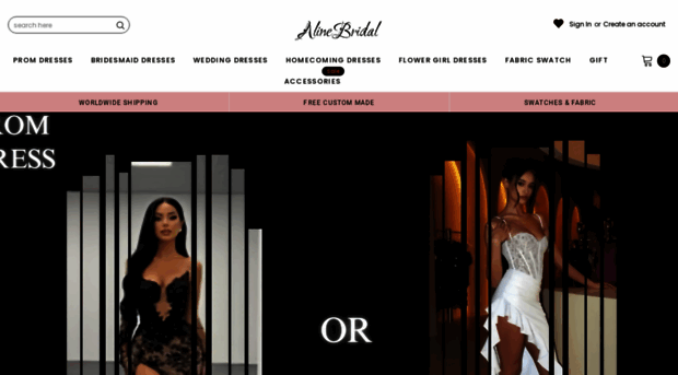 alinebridal.com