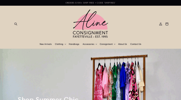 alineconsignment.com