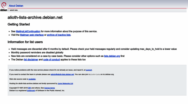 alioth-lists-archive.debian.net
