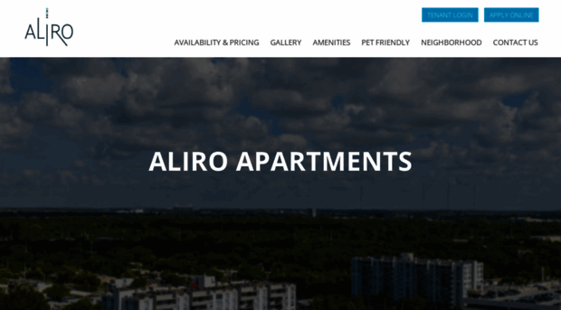 aliroapartments.com