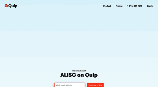 alisc.quip.com