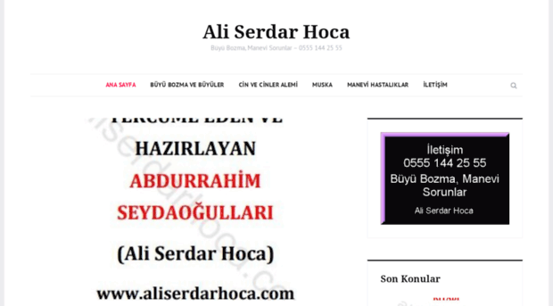 aliserdarhoca.com