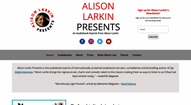 alisonlarkinpresents.com