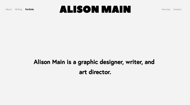 alisonmain.com