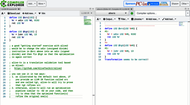 alive2.llvm.org