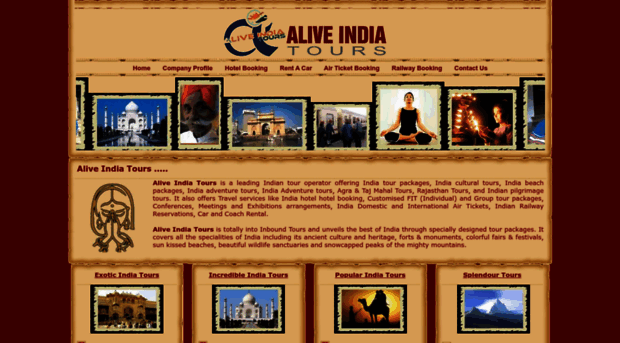 aliveindiatours.com