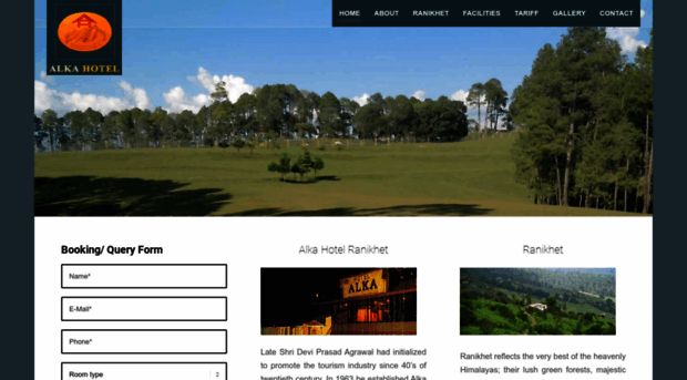 alkahotelranikhet.com